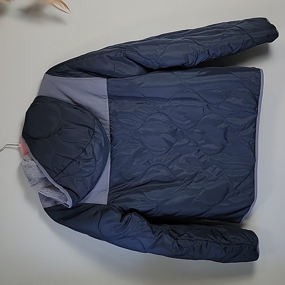 Abercrombie & Fitch reversible sherpa/puffer jacket - Picture 4 of 13